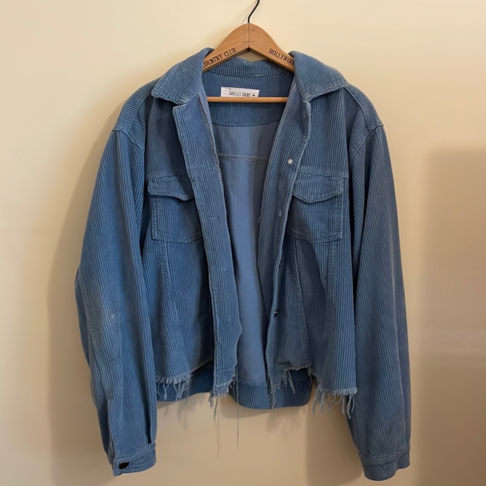 Blue Corduroy Jacket